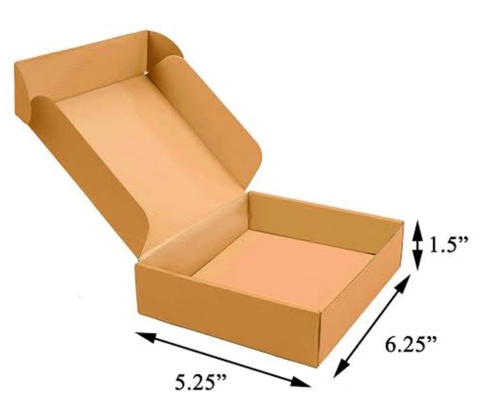 CORRUGATED BOX 6*5*1.5 - (25 PCS, 14/PIECE) (25)