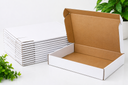 CORRUGATED BOX - 7 X 5.5 X 2 (WHITE, 25, 20/piece)
