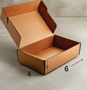 CORRUGATED BOX - 6 X 4 X 2 (25 PCS, 17/PIECE)