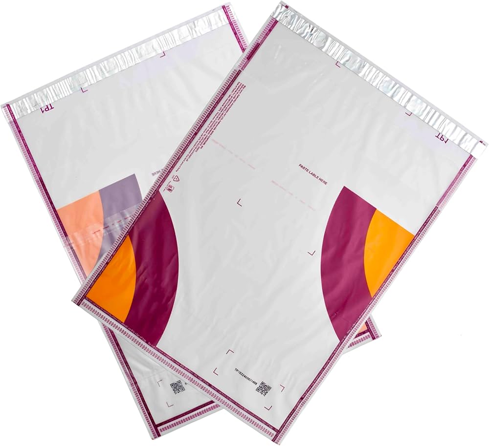 MEESHO BARCODED PACKETS - 8*10 (100 PCS)