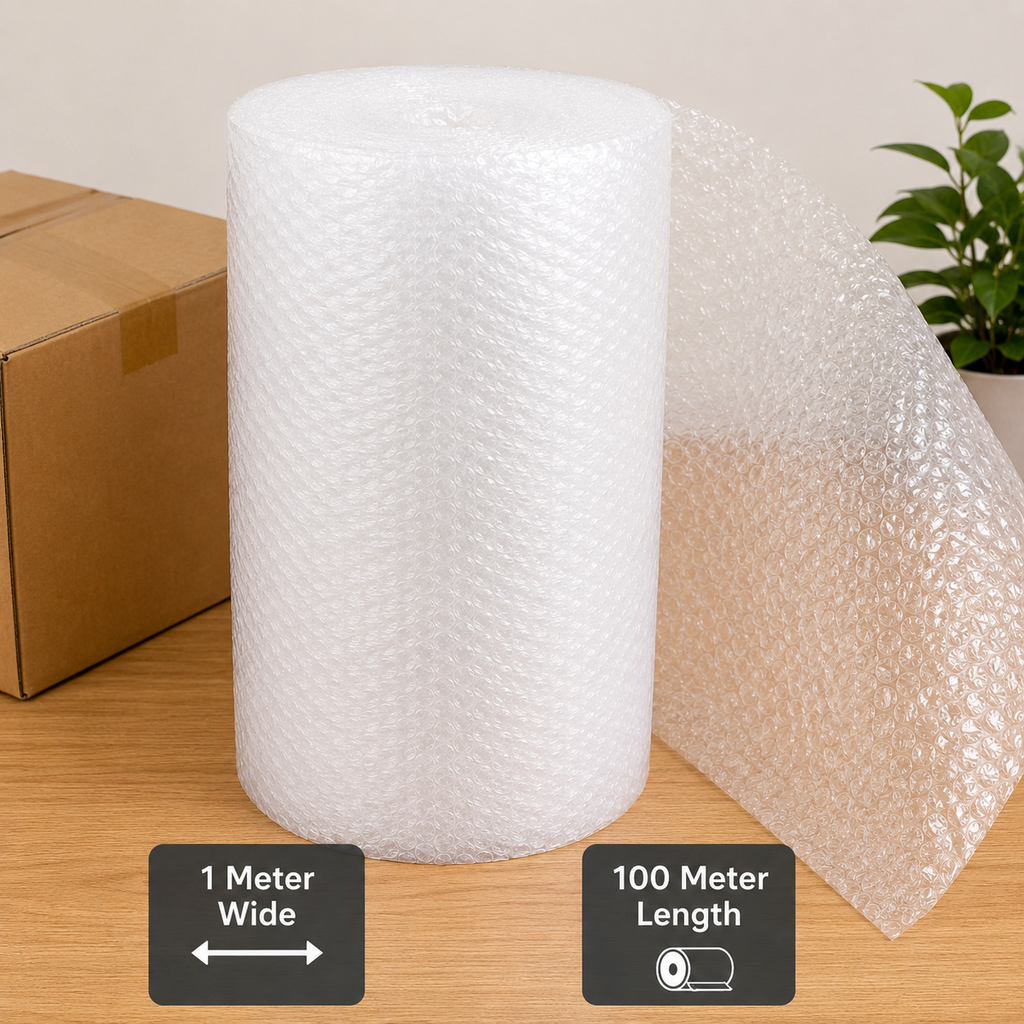 BUBBLE ROLL – 1 METER WIDTH x 100 METERS LENGTH (3 KG)
